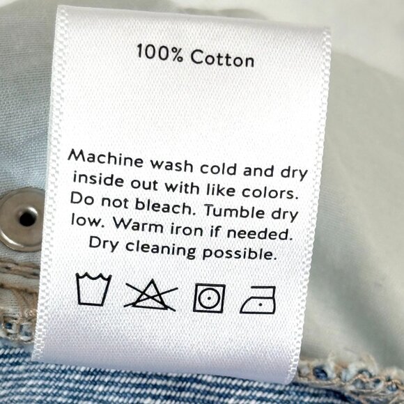 Altar’d State Jocelyn Front Slit Classic Midi Denim Skirt Womens S Light Wash - Picture 7 of 8